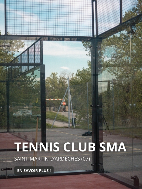 Projet Tennis Club SMA - PADEL360